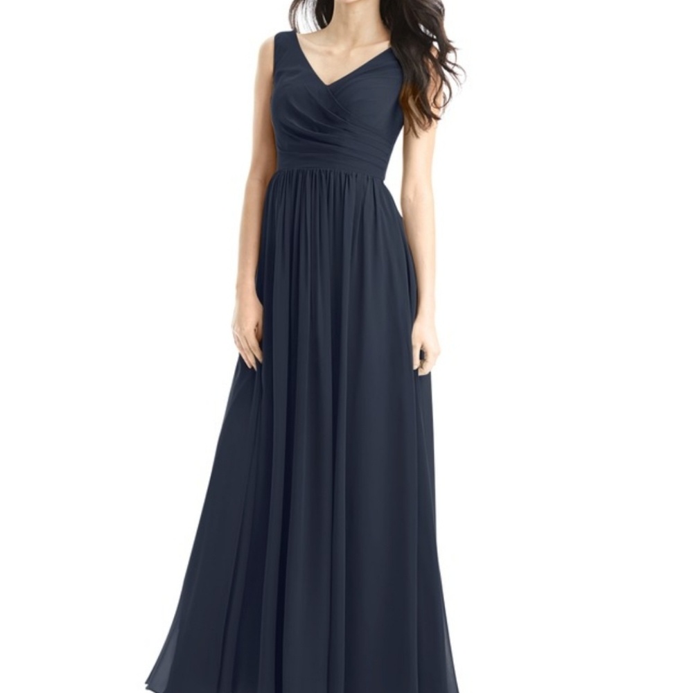 Azazie Navy Blue Bridesmaid Dress